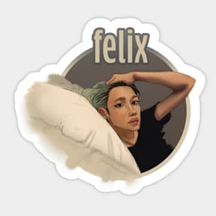 Stray Kids Felix Soft Warm Selfie Sticker